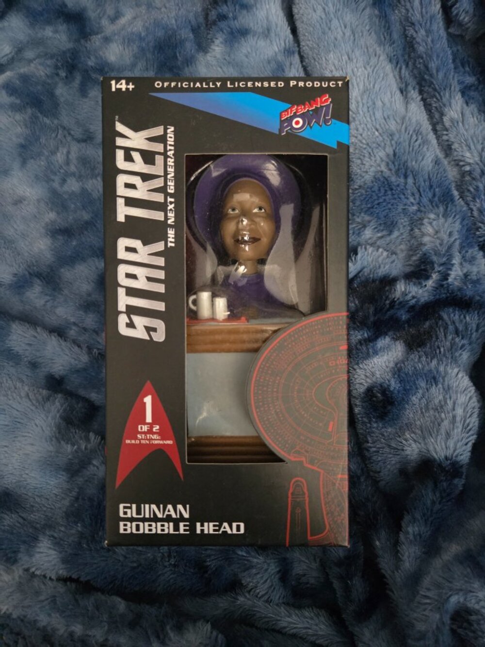 Star Trek Next Generation Build a 10 Forward Guinan Bobblehead